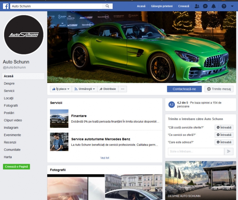 Facebook Auto-Schunn - Evenimente | Oferte | Noutati. CLICK AICI PENTRU DETALII