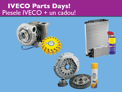 Parts Days! Piesele IVECO+cadou!. CLICK AICI PENTRU DETALII